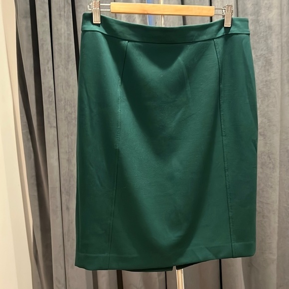 Green Pencil Skirt - Picture 1 of 5